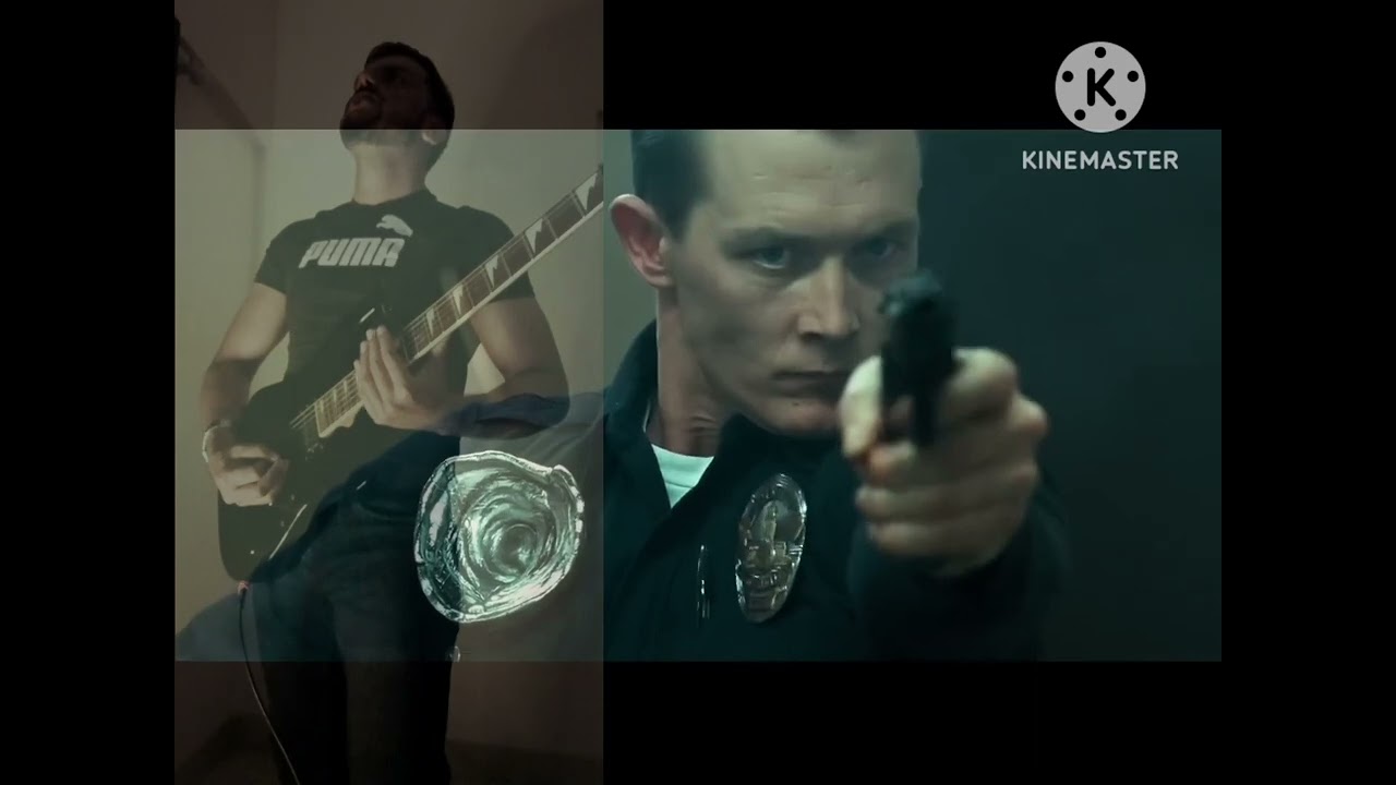 Terminator 2 - Judgment day theme on electric guitar by Viraj