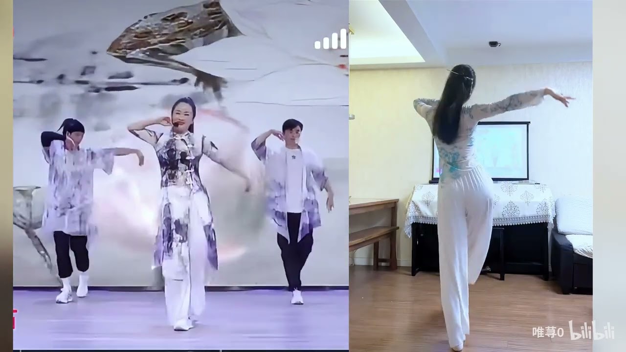 古风燃脂舞蹈《半壶纱》🔥2遍淌汗~提升舞技&middot;优雅美体