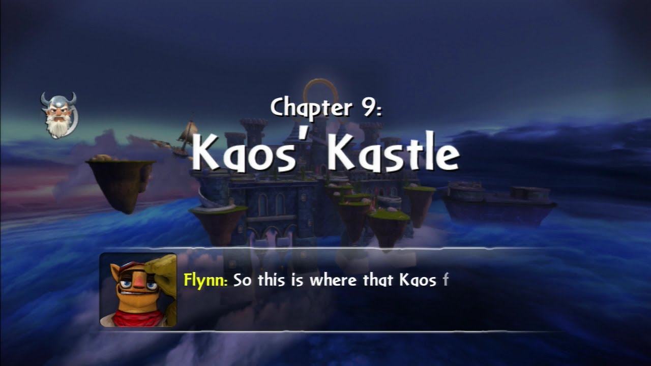 Skylanders Giants - Walkthrough Chapter 9: Kaos' Castle
