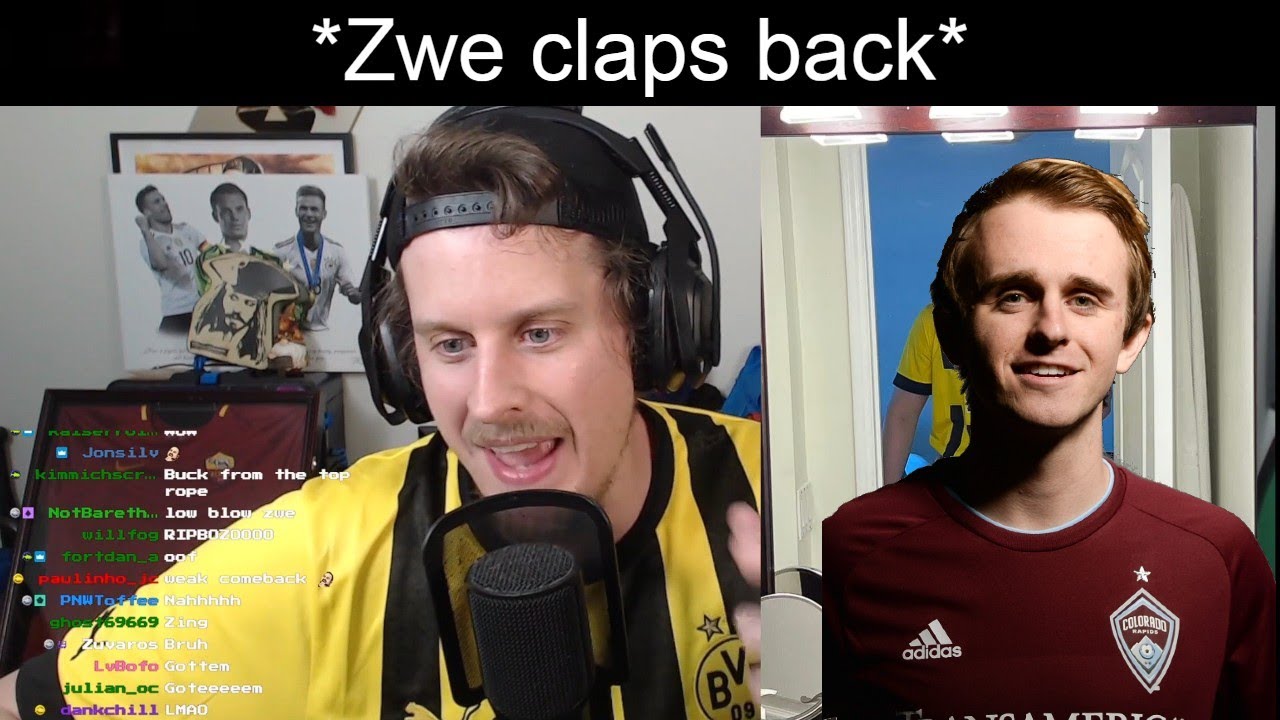 Zwe gets called old by BuckArmy