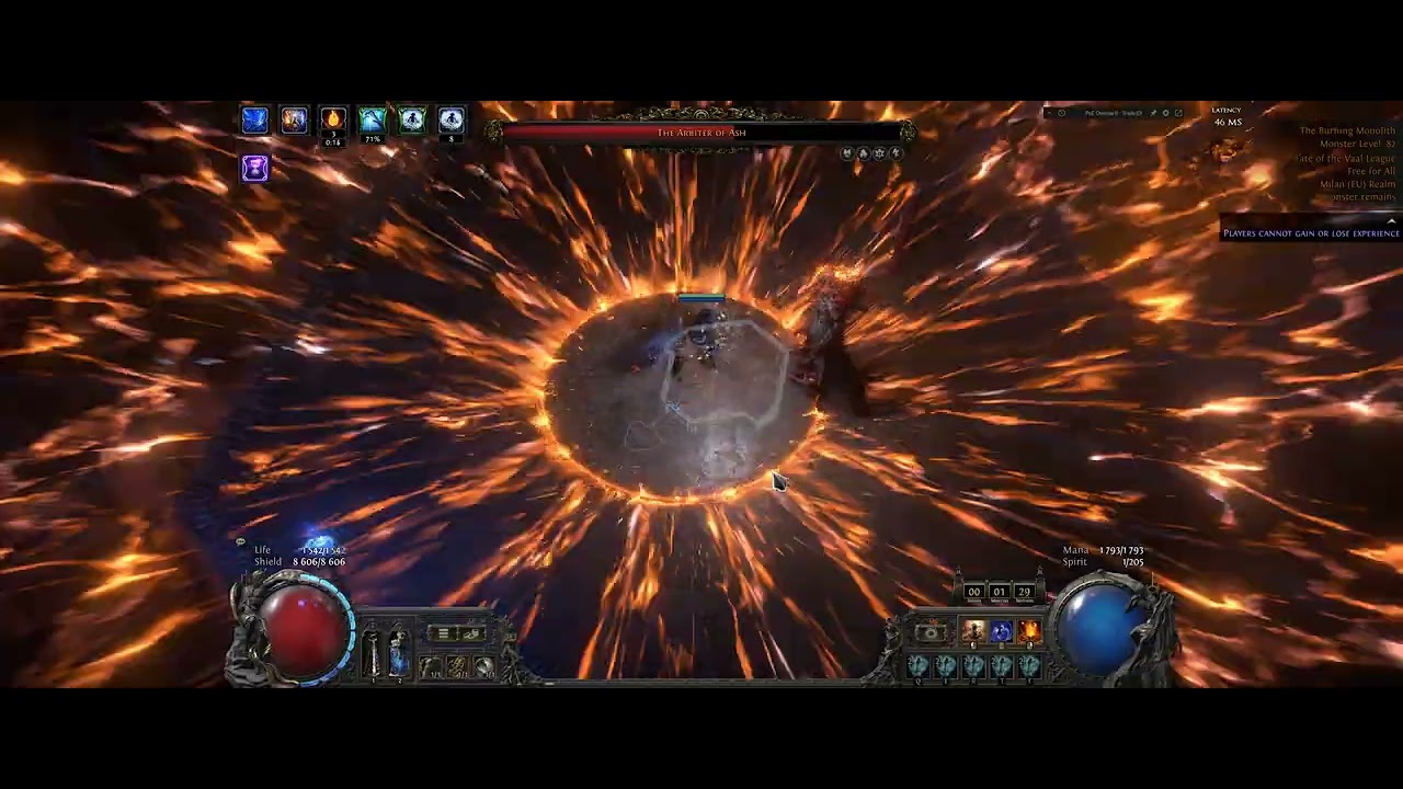 Path of Exile 2 Uber arbiter oracle volcano