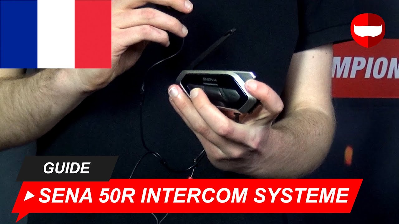 Sena 50R Intercom Systeme Installation - ChampionHelmets.com