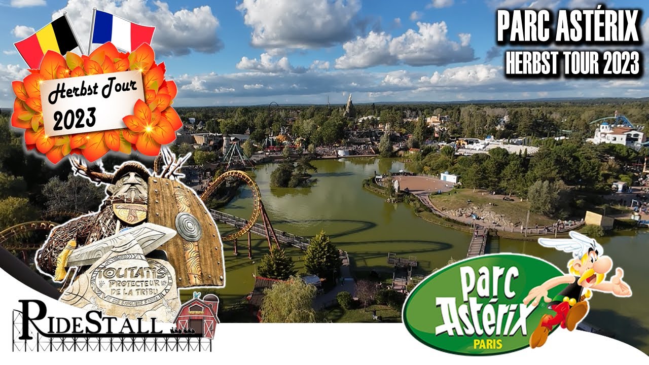 Herbst Tour 2023 - wir erobern das gallische Dorf im Parc Astérix | VLog