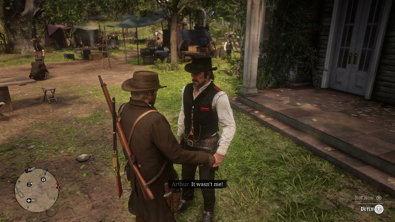 What Happens If Arthur Returns To Camp With A High Bounty? (Dutch Gets Pissed) - Red Dead Redemption