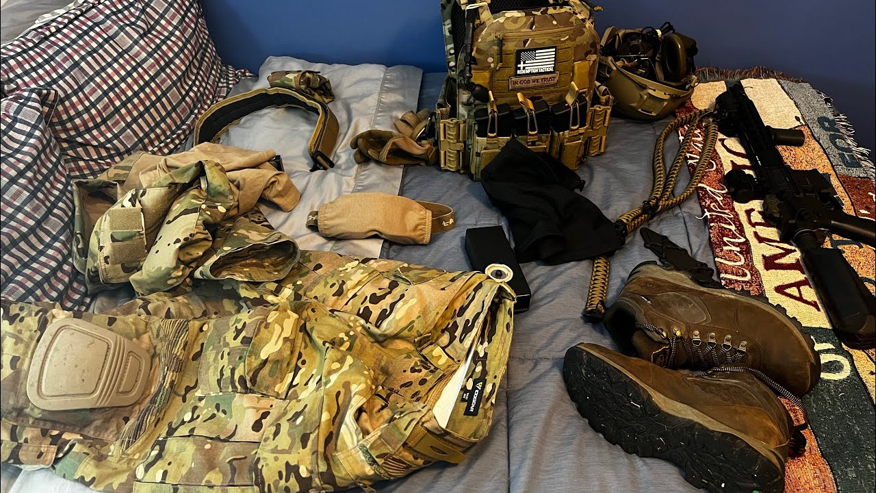 My Airsoft Loadout - TimberWolf Airsoft (First Video!)