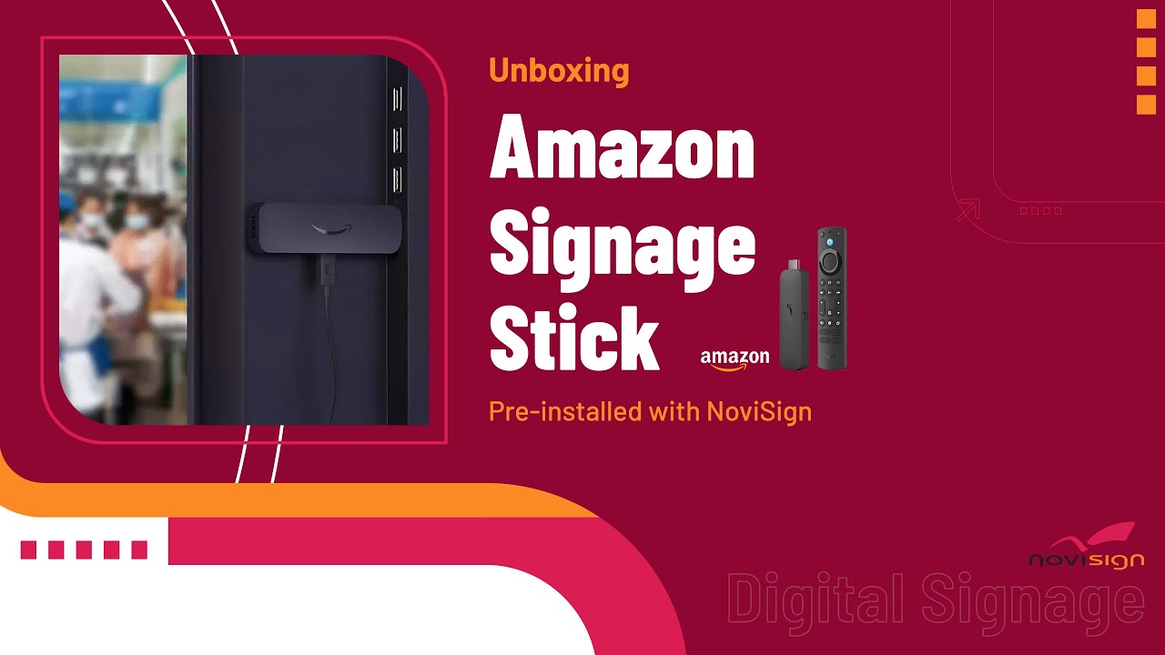 Unboxing the Amazon Signage Stick