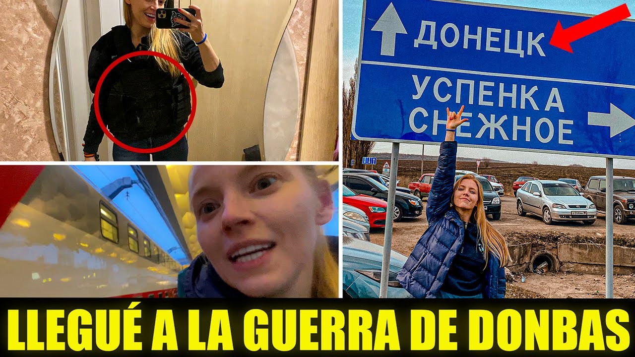 As&iacute; ENTR&Eacute; a Donb&aacute;s en plena GUERRA!! Viaje en TREN RUSO, Rostov del Don, Donetsk | Liu Sivaya