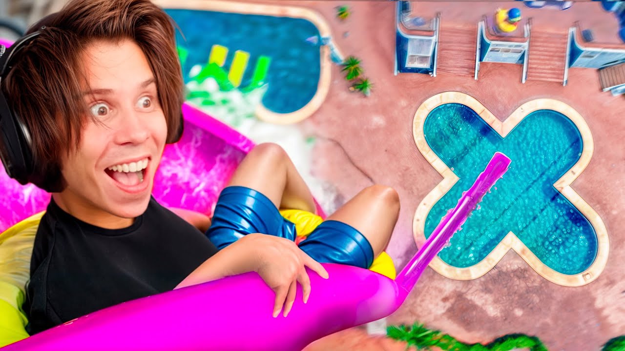 METIERON TOBOGANES MASIVOS EN WATERPARK SIMULATOR