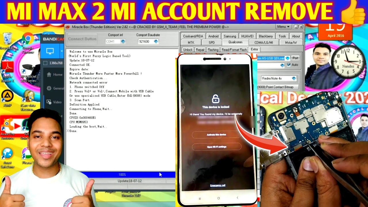 MI Max 2 MI account remove | MI Max MI account remove 2022