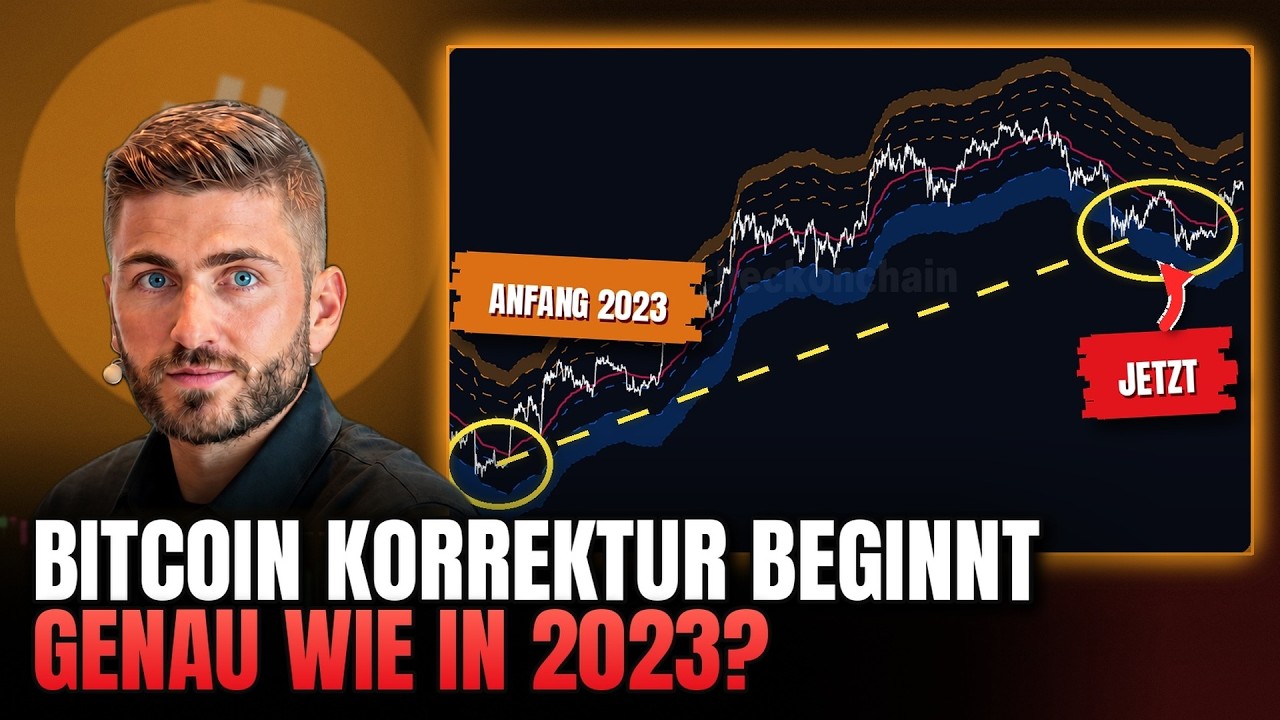 Bitcoin: Wird die Korrektur zu einem Crash? So handele ich JETZT!