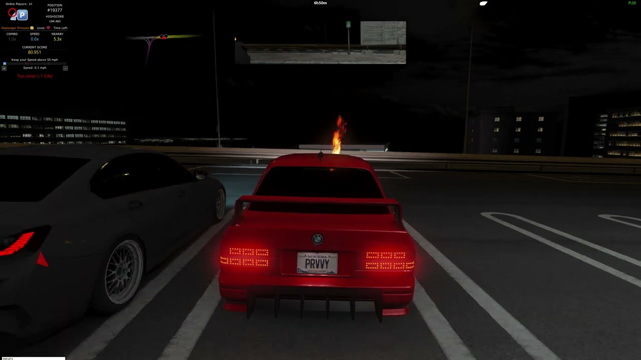 POV Night Drive Red Sports Car Bmw E30  Assetto Corsa 2026 Pushin P