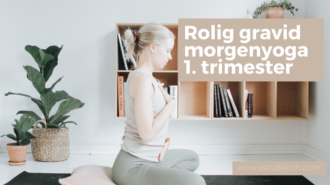 Gravid yoga Blidt Morgenflow
