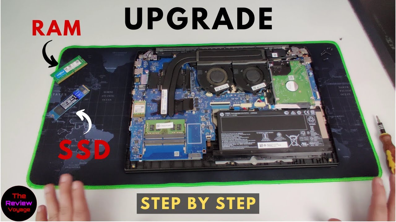 Install SSD on Laptop | Expand RAM | Migrate OS to SSD | HP Laptops