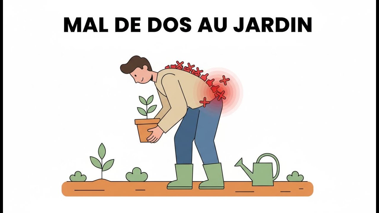 🌱 Comment jardiner sans avoir mal au dos ?