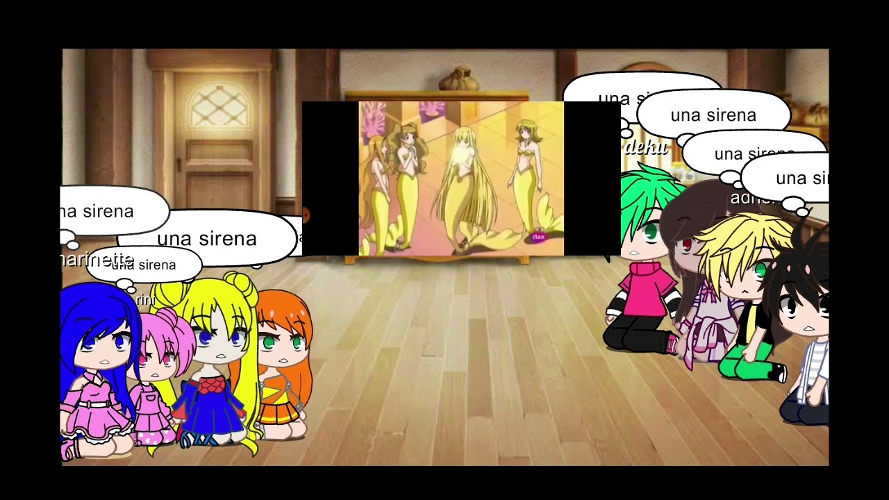 algunos personajes reaccionan ah pichi pichi pitch