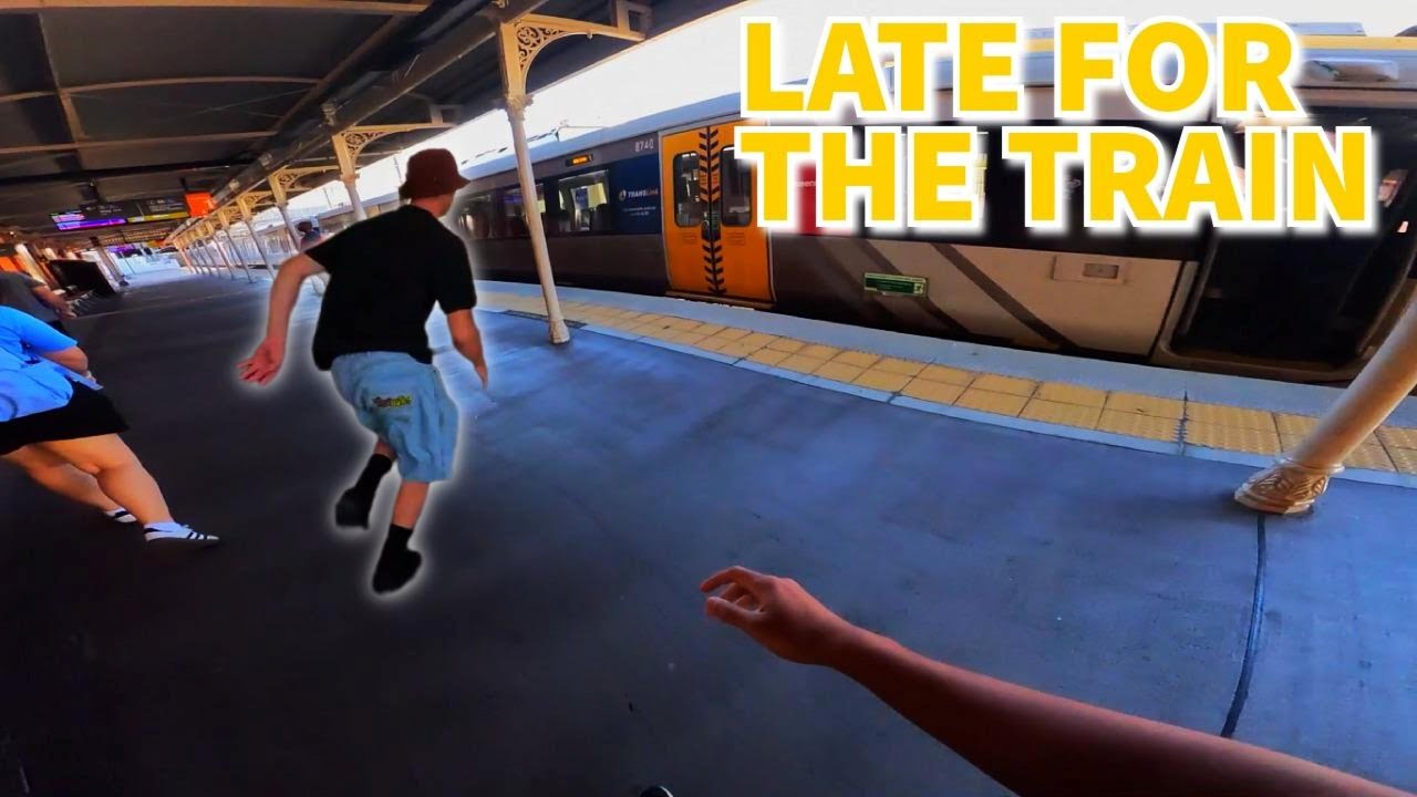 Late for the Train Parkour POV