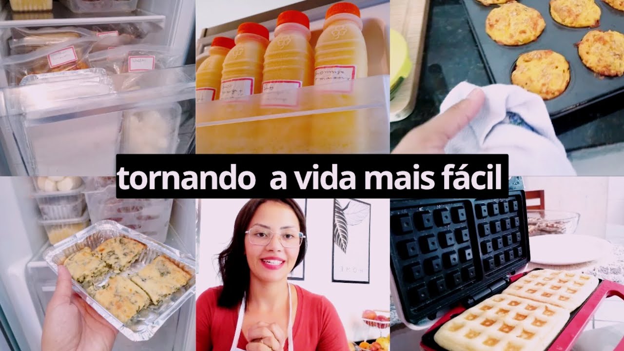 COMO PREPARAR LANCHES PARA SEMANA | LANCHE FÁCIL | FREEZER PRÁTICO |BIA CAMEIRO