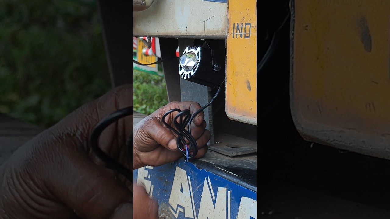 Fog Lights Installation #shorts #ytshorts #shortsfeed #foglights #mechsnical #santoshpattimistry