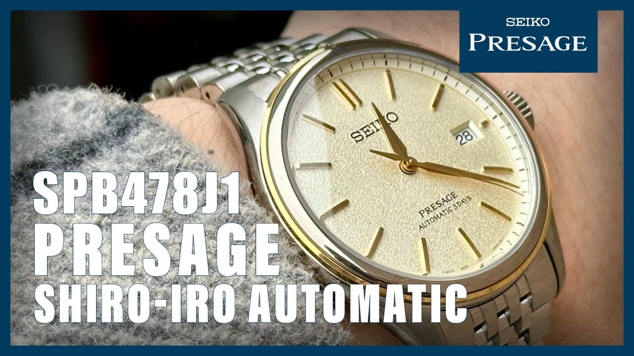 Unboxing The New Seiko Shiro-Iro SPB478J1