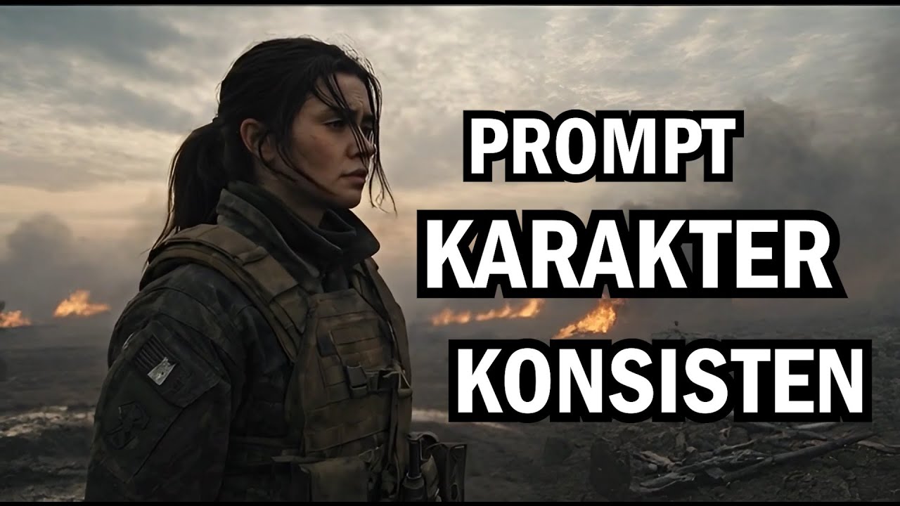 👉 Cara Bikin Karakter AI Konsisten! 1 Prompt Jadi 9 Adegan Film 🎬