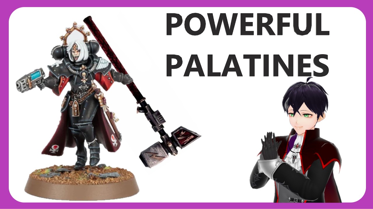How 1 Sister can bring down a Knight: All the Smash Palatine combos in codex Adepta Sororitas!