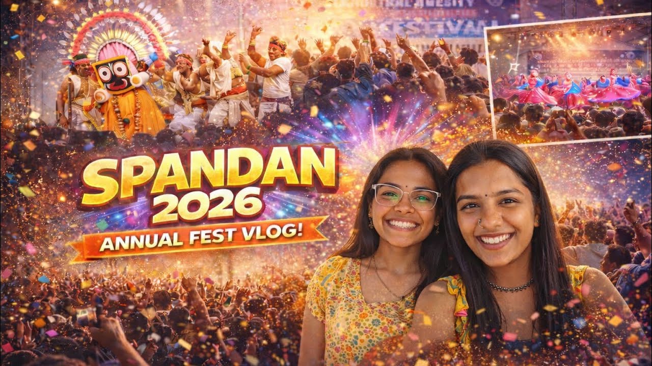 Spandan 2026 Vlog 💃🔥 | The Craziest Fest Ever!