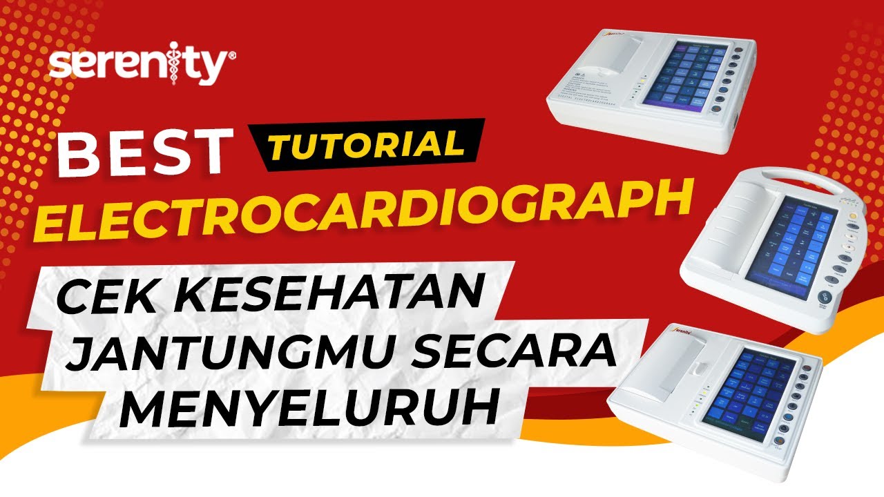 Cara Mengunakan Alat EKG 12 channel, elektrocardiograph #EKG #jantung #alatkesehatan