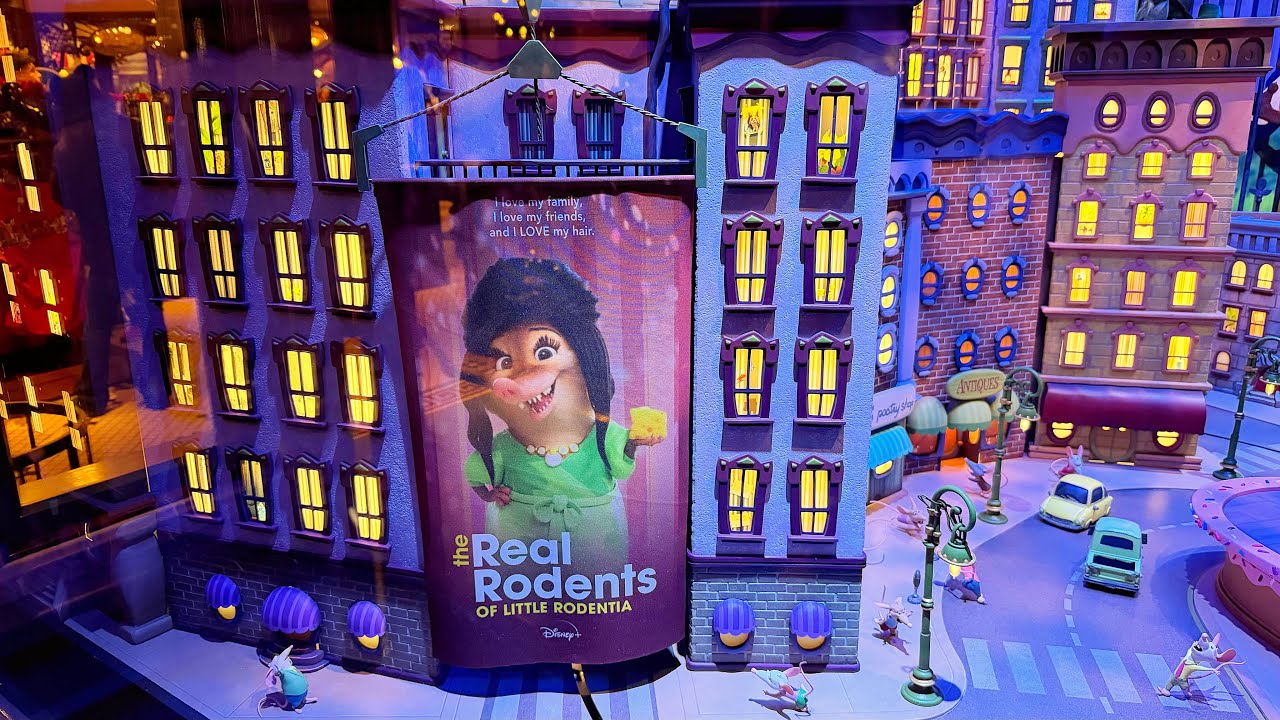 All 6 Enchanted Windows On Disneyland Main Street - 4K POV