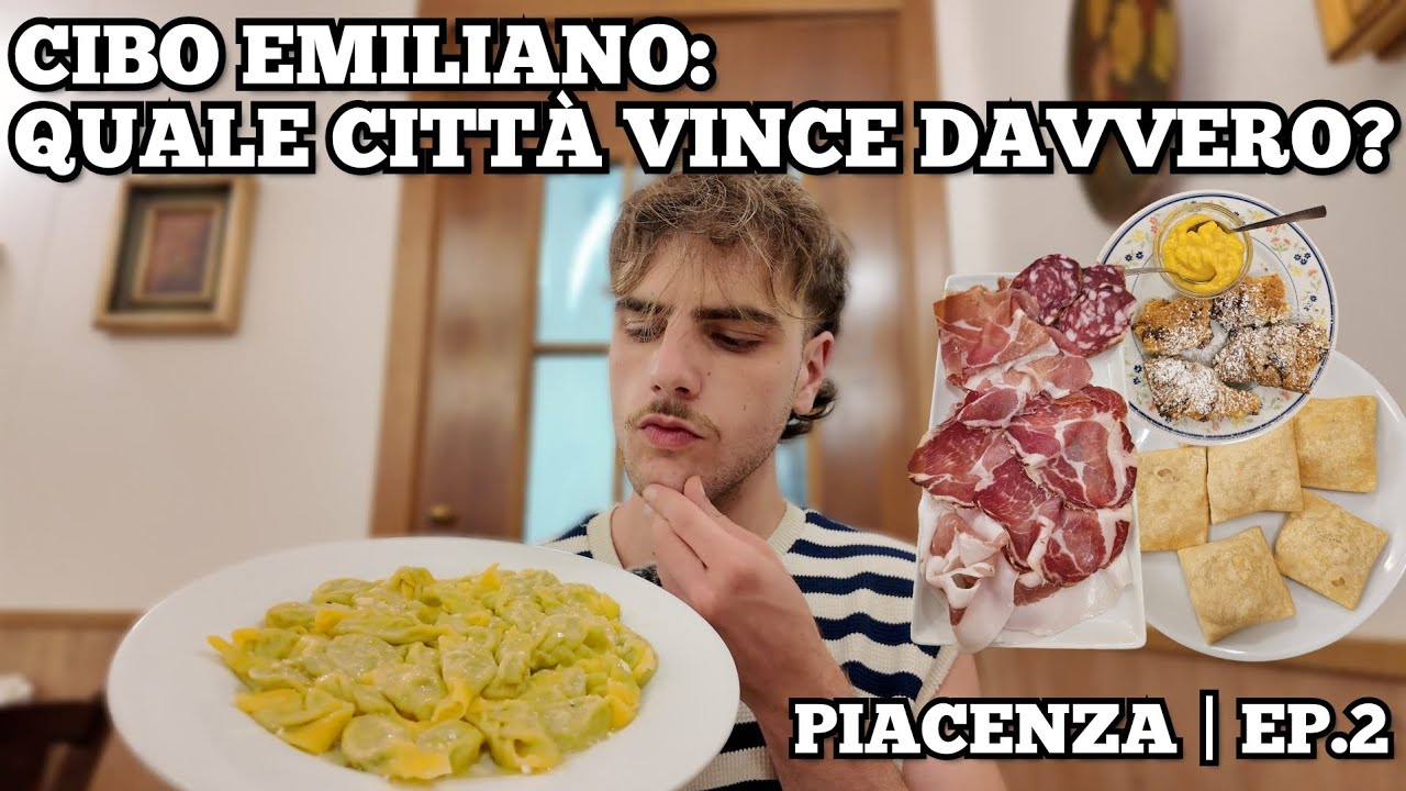MANGIO in una TRATTORIA di PIACENZA! - Qual è la miglior CUCINA EMILIANA?