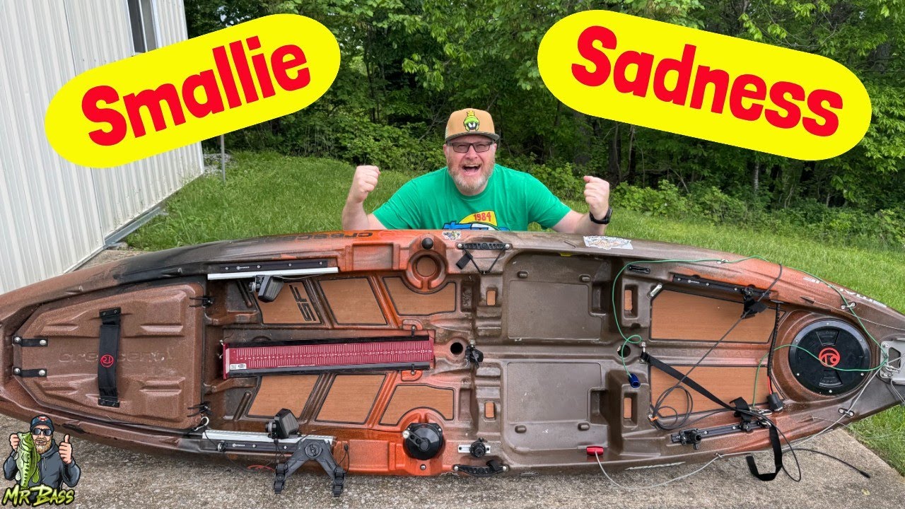 10 Things I Hate about the NEW CRESCENT SMALLIE SF Fishing Kayak!