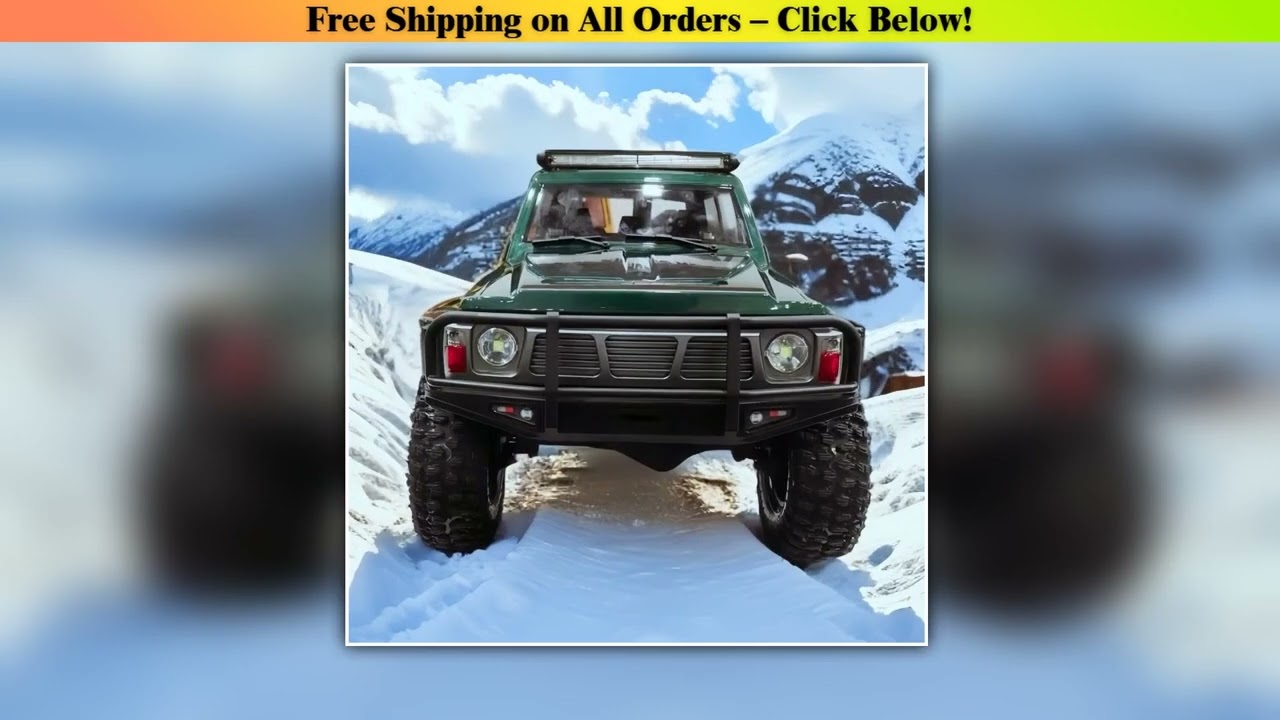Easy control YK4107 pro 1/10 simulation RC remote control electric four-wheel drive two-speed