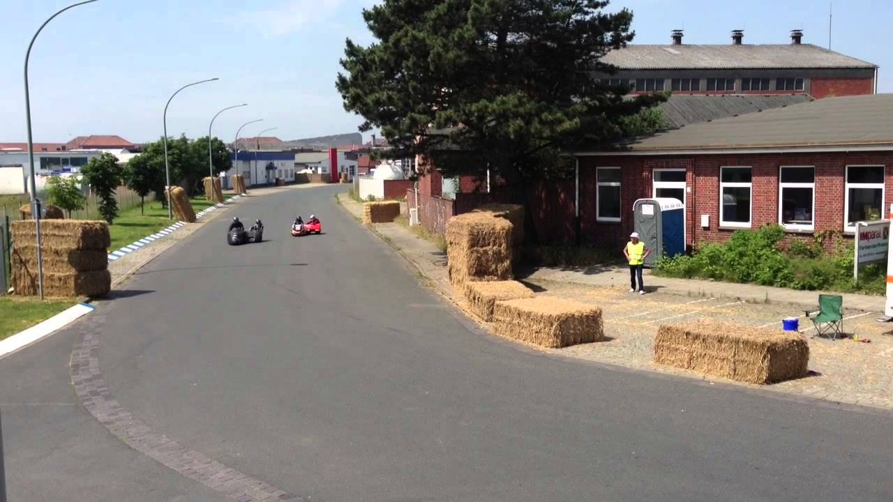 Fischereihafenrennen Bremerhaven 2014 Gespanne Qualifikation Sidecar