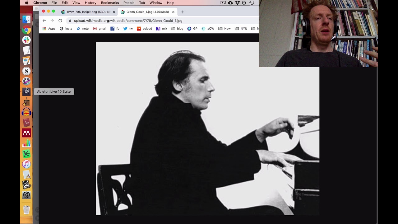 Counterpoint in the Bach Sinfonia No 9