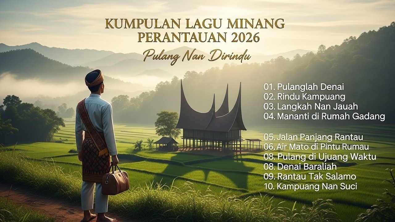 🏞️ Nostalgia Ranah Minang | Lagu Rindu Kampung Halaman Terbaru #MinangNostalgia #RinduKampuang