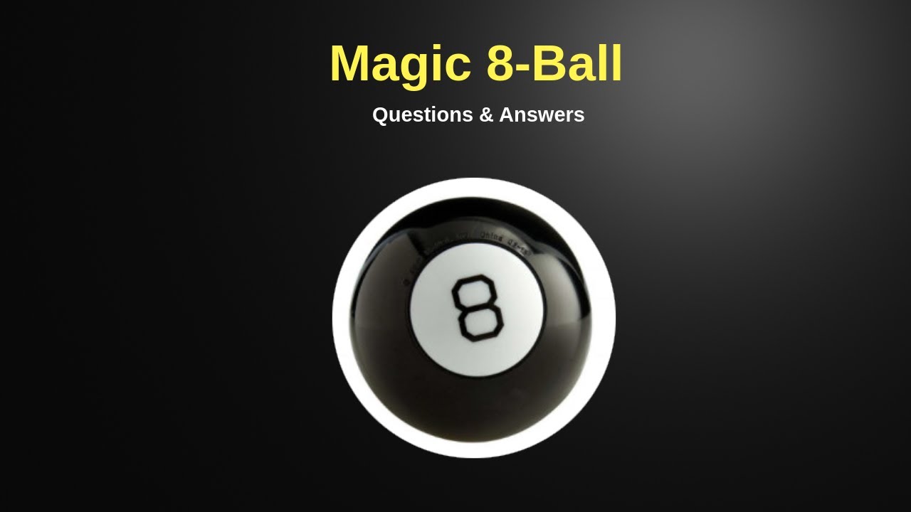 Questions and Answers - Magic 8-Ball - Options Trading Forecasts and Predictions
