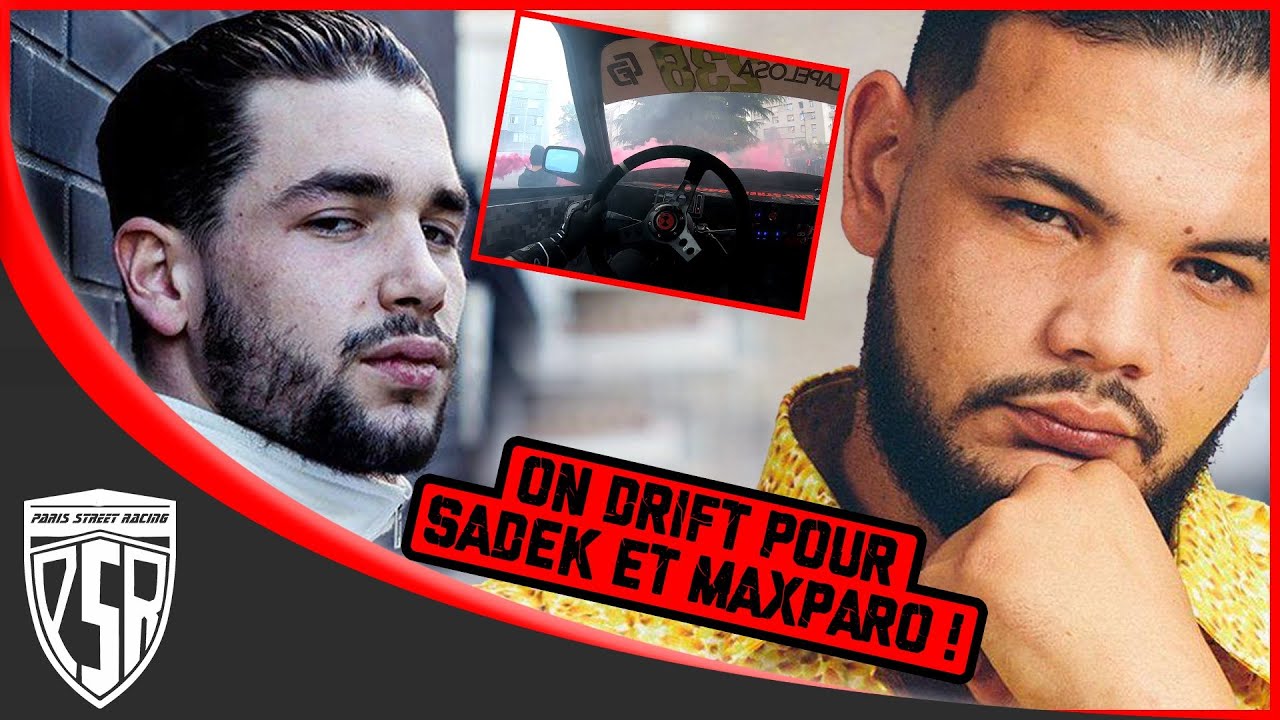 ON DRIFT POUR LE CLIP DE @Max Paro avec @Sadek  - MAKING OF -