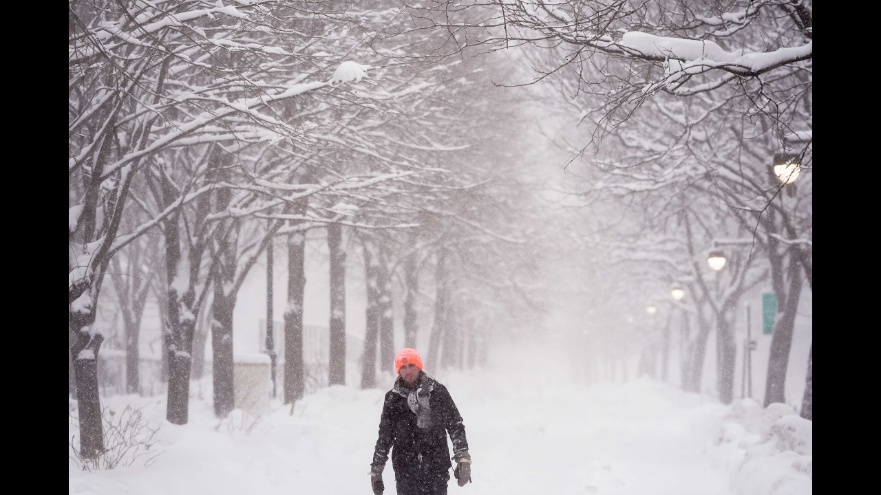 Huge Snowstorm in the Northeast Forces Millions to Stay Home, Disrupts Flights and Closes Schools