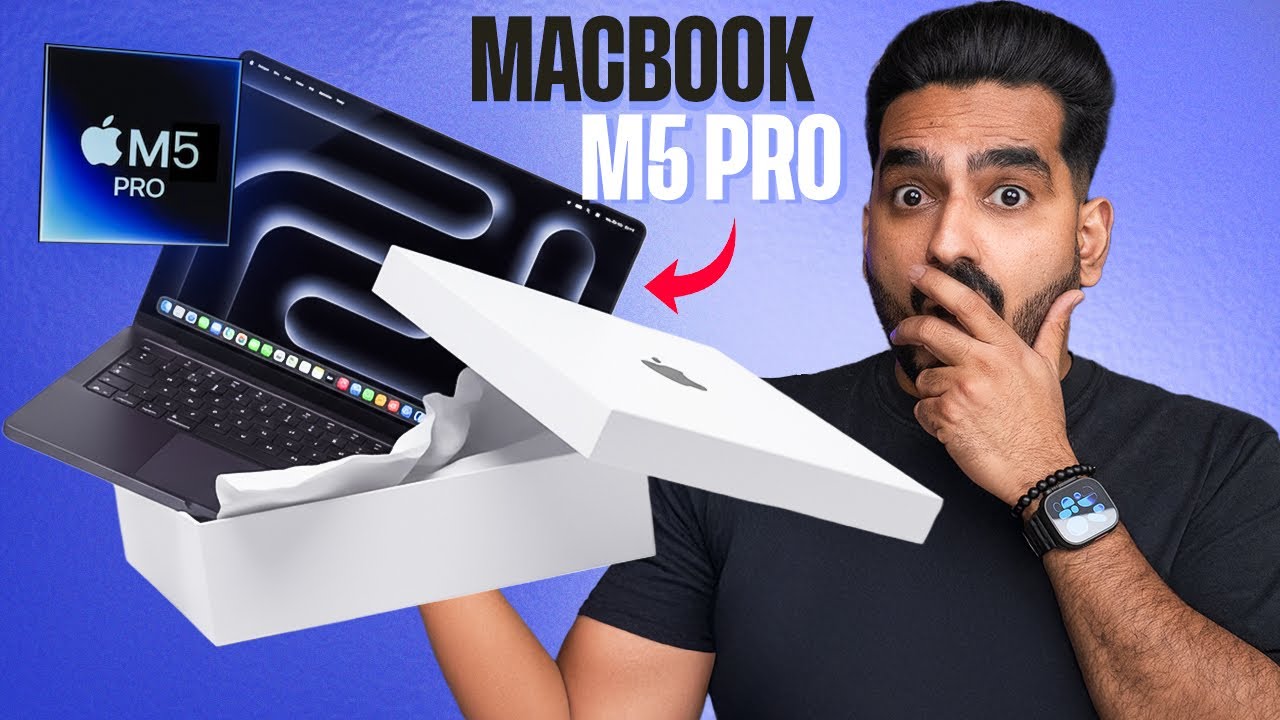 M5 Macbook Pro Unboxing & Review