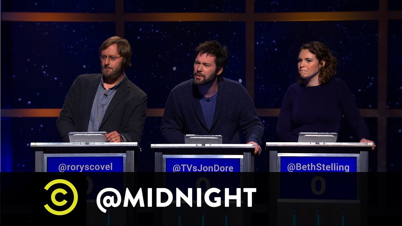 Rory Scovel, Jon Dore, Beth Stelling - Crash at My Place - @midnight with Chris Hardwick