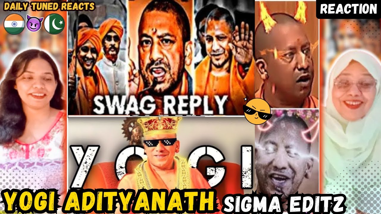 CM Yogi Adityanath Thug Life🔥| Yogi Dangerous Attitude Videos Pakistani Reaction | Savage Moments