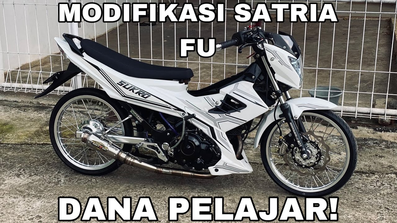 SATRIA FU MODIFIKASI JARI JARI||REVIEW VELG JARI JARI VROSSI SATRIA FU