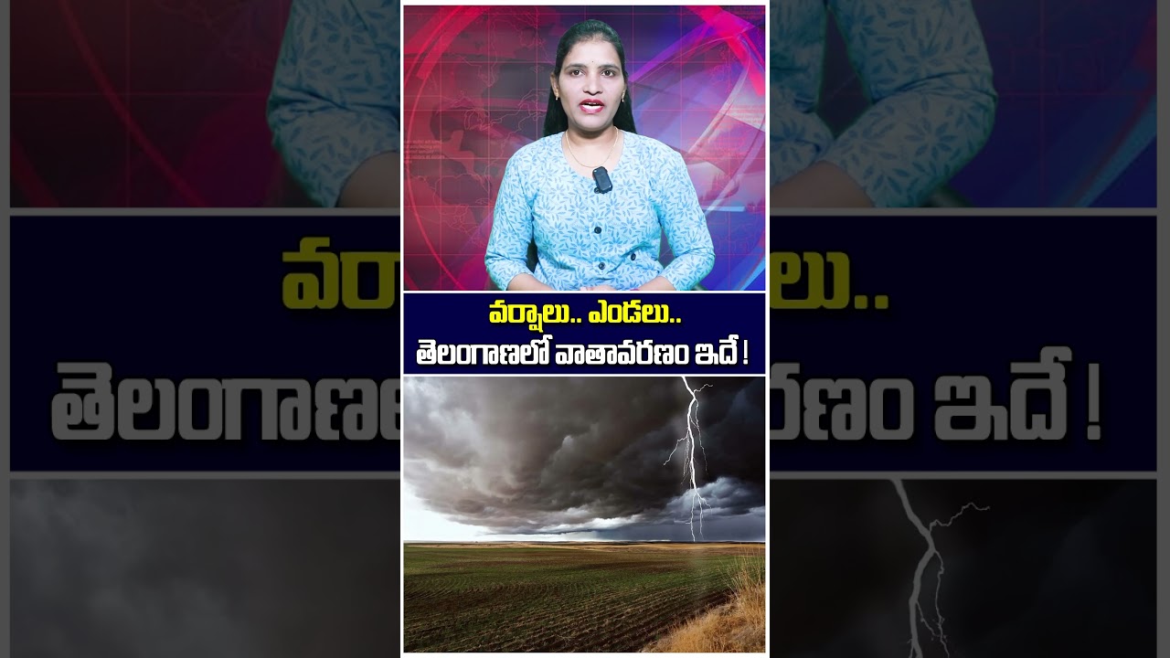 తెలంగాణ వాతావరణం: ఈరోజు మీ జిల్లాలో వర్షం పడుతుందా?|TS24 News