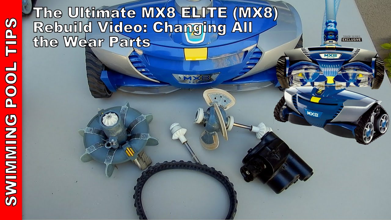 Полное видео по ремонту MX8 ELITE и MX8: замена всех изнашиваемых деталей! (AX10 ACTIV и AX10)
