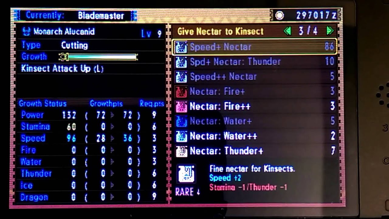 Monster Hunter 4 Ultimate - Making the Perfect Insect Glaive