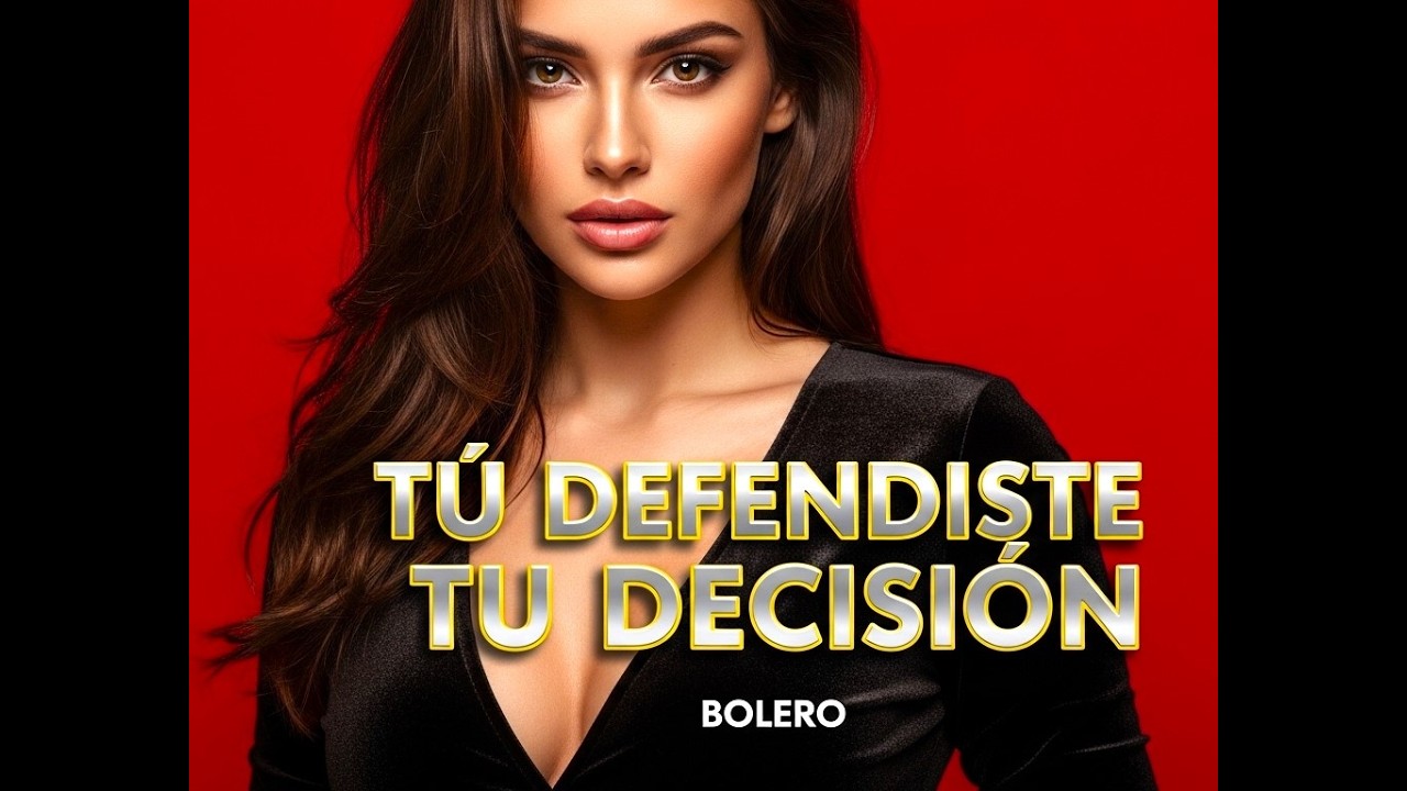 Tú defendiste tu decisión.   BOLERO  🎧 ❤️