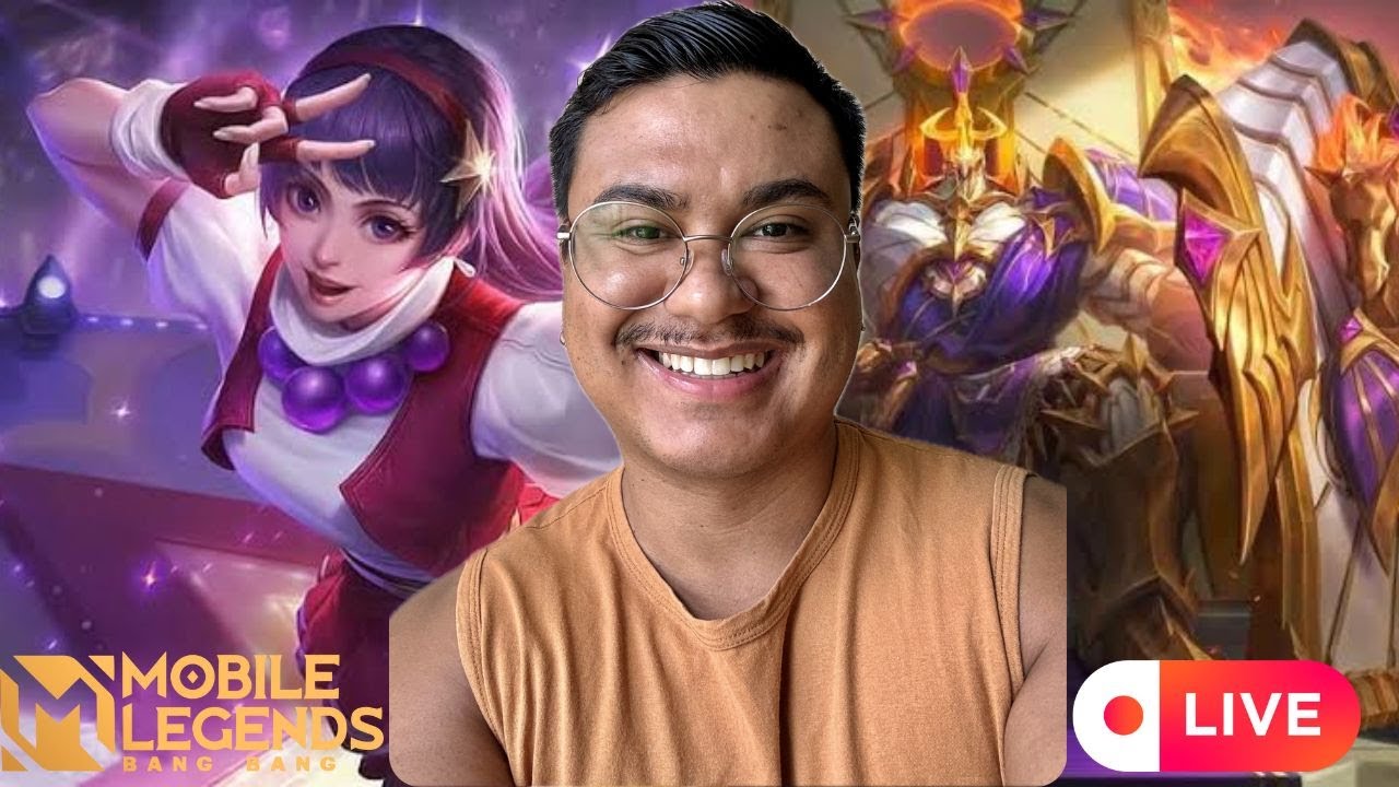 MOBILE LEGENDS AO VIVO! VENHAM ACOMPANHAR AS MELHORES E AS PIORES PARTIDAS!