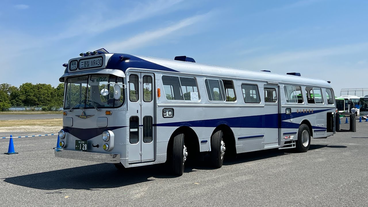 【旭川電気軌道】大阪へやって来た、三菱ふそうMR430を見る【レストア】
