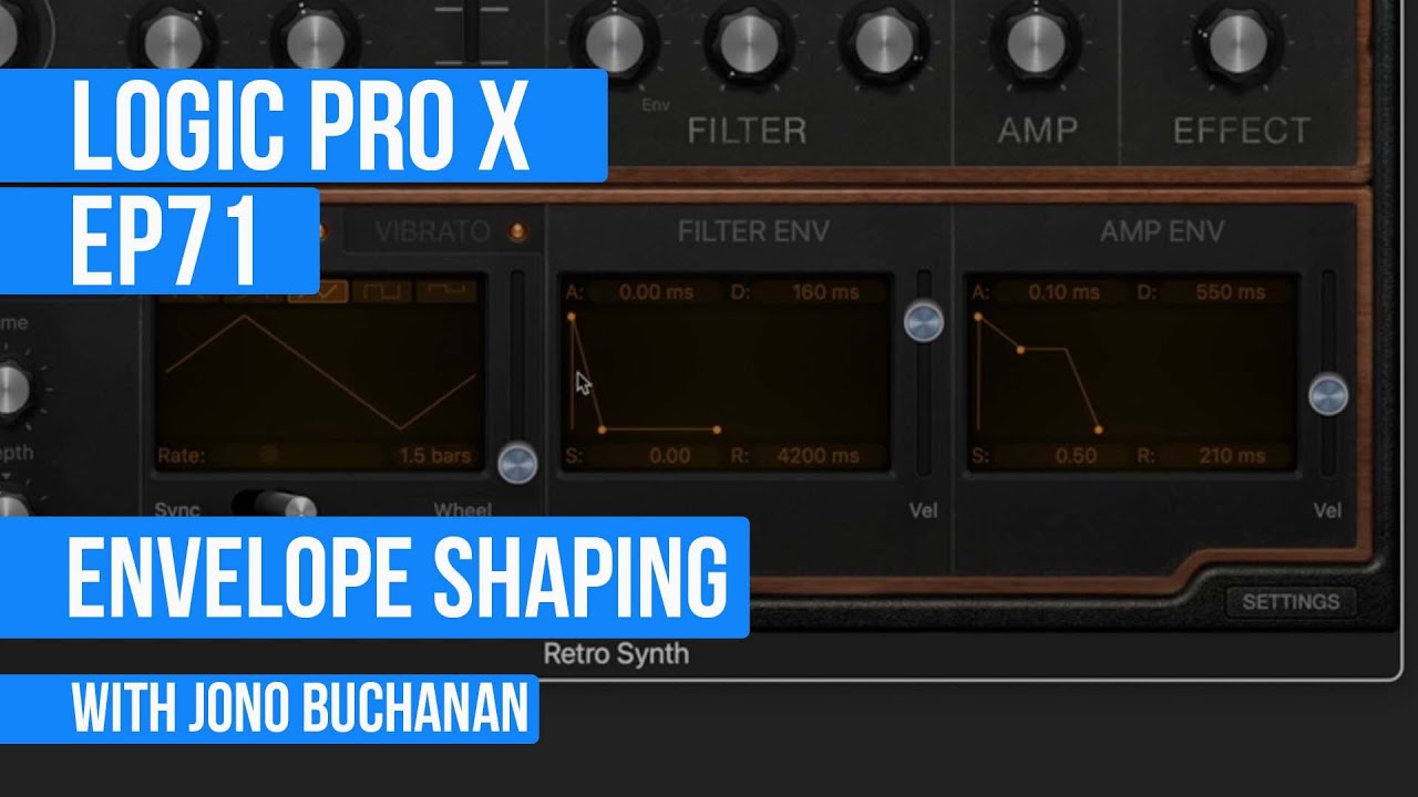LOGIC PRO X - Envelope Shaping Explained