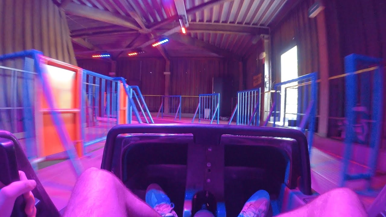 Bobbejaanland - Revolution front seat POV 4K (2021)