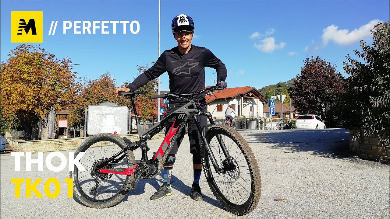 La prima volta del Perfetto con la e-bike: sulla Thok con Livio Suppo!
